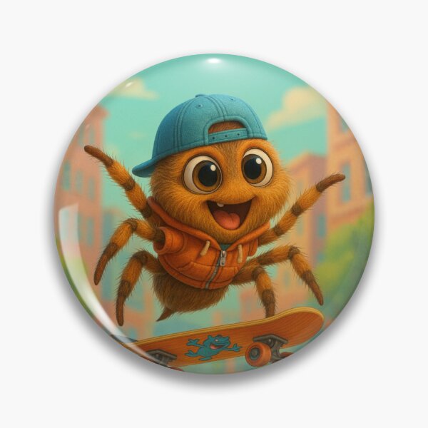 Item preview, Skater Barn Spider designed and sold by Sillytoe.
