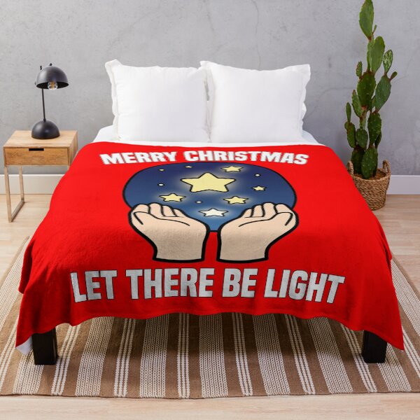 Item preview, MERRY CHRISTMAS - LET THERE BE LIGHT designed and sold by KEF Custom.