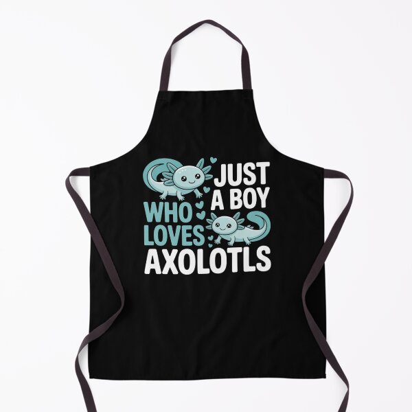 Item preview, Just a Boy Who Loves Axolotls Design designed and sold by Gogetgiggles.
