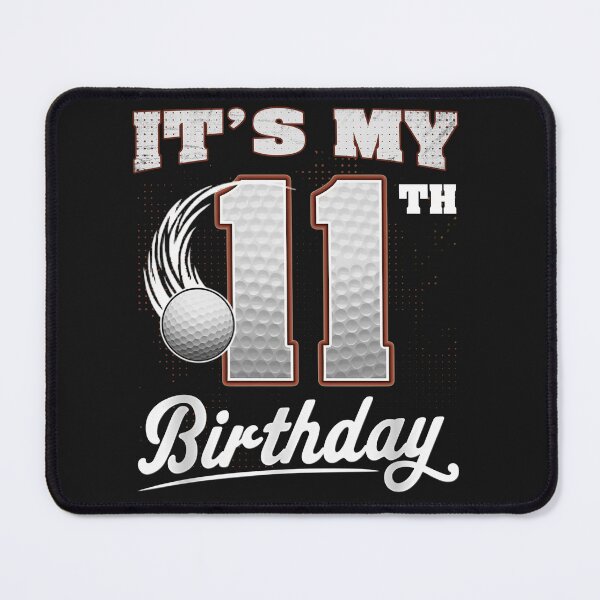 Item preview, 11th Birthday Golf Shirt for Kids designed and sold by LashondaGreen89.