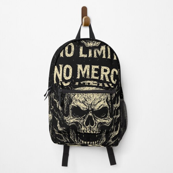 Item preview, No Mercy No Limits – Grunge Skull Power designed and sold by ironpalette.