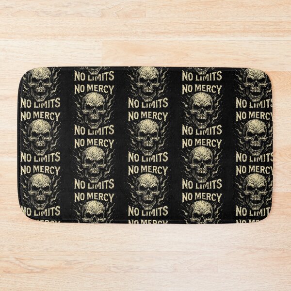 Item preview, No Mercy No Limits – Grunge Skull Power designed and sold by ironpalette.