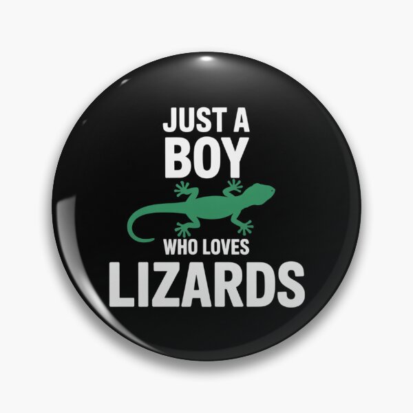 Item preview, Just a Boy Who Loves Lizards Design designed and sold by Gogetgiggles.