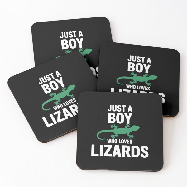 Item preview, Just a Boy Who Loves Lizards Design designed and sold by Gogetgiggles.