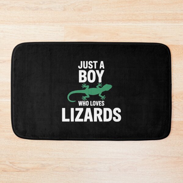 Item preview, Just a Boy Who Loves Lizards Design designed and sold by Gogetgiggles.