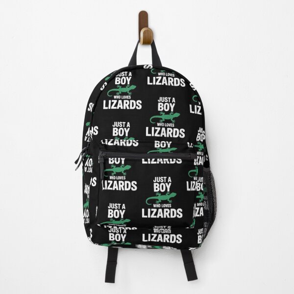 Item preview, Just a Boy Who Loves Lizards Design designed and sold by Gogetgiggles.
