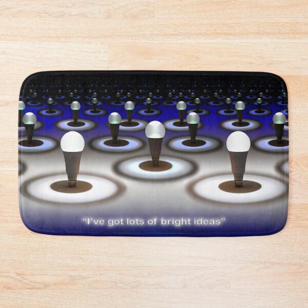 Item preview, Bright Ideas, with text, Enlightenment, Surreal designed and sold by Lycanth.