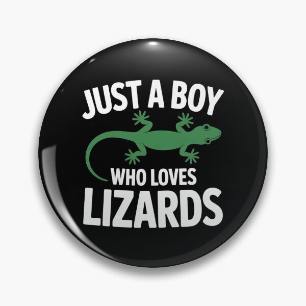 Item preview, Just a Boy Who Loves Lizards Design designed and sold by Gogetgiggles.