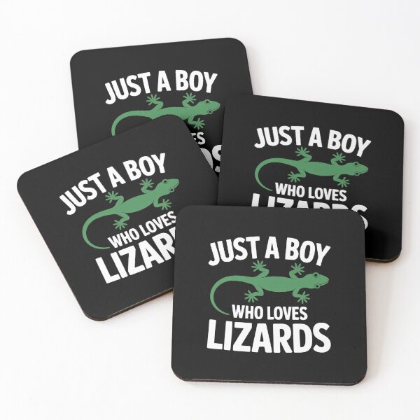 Item preview, Just a Boy Who Loves Lizards Design designed and sold by Gogetgiggles.
