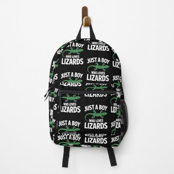 Item preview, Just a Boy Who Loves Lizards Design designed and sold by Gogetgiggles.