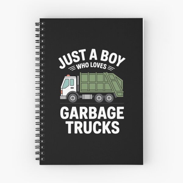 Item preview, Just a Boy who Loves Garbage Trucks - Kids Garbage Truck Lover Kids designed and sold by Gogetgiggles.