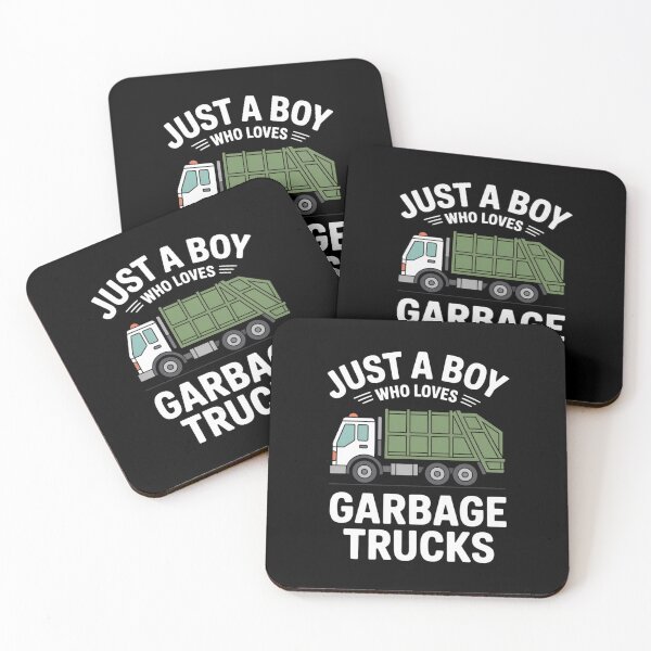 Item preview, Just a Boy who Loves Garbage Trucks - Kids Garbage Truck Lover Kids designed and sold by Gogetgiggles.