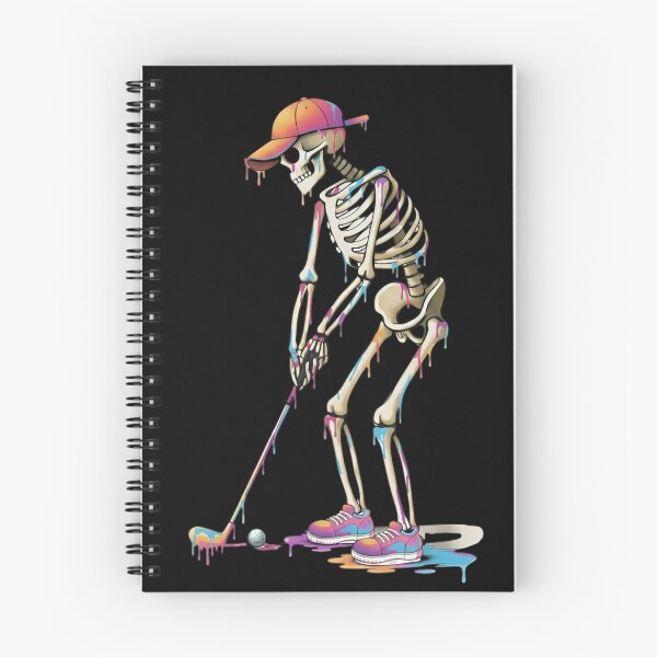 Item preview, Dripping Skeleton Golfer Streetwear Tee designed and sold by LashondaGreen89.