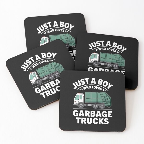 Item preview, Just a Boy who Loves Garbage Trucks - Kids Garbage Truck Lover Kids designed and sold by Gogetgiggles.