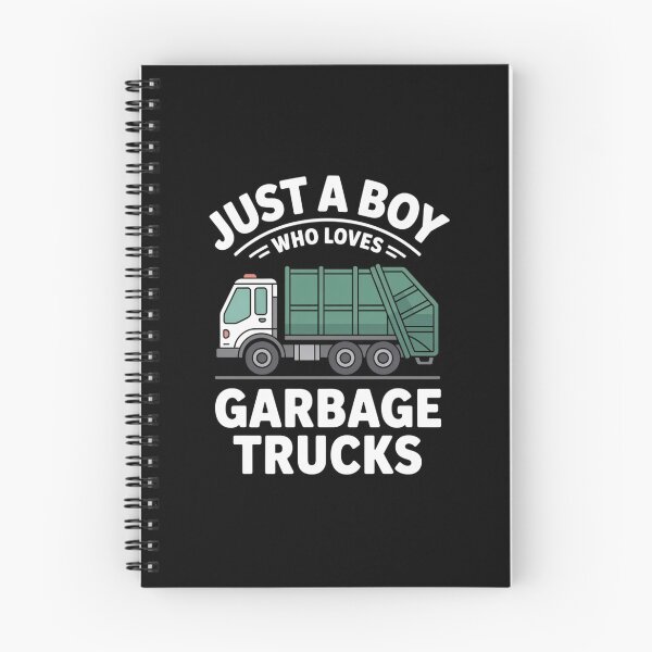 Item preview, Just a Boy who Loves Garbage Trucks - Kids Garbage Truck Lover Kids designed and sold by Gogetgiggles.