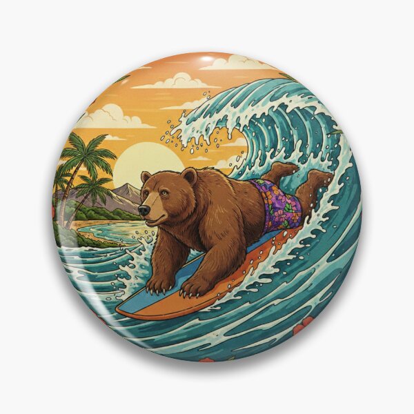Artikelvorschau, Bären-Boarding entworfen und verkauft von Wazzabear Studio.