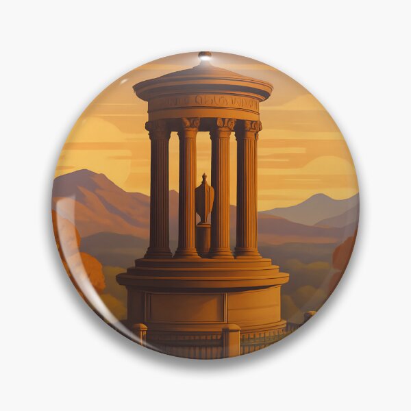Item preview, Calton Hill – Vintage Art Deco Athens of the North, Scotland designed and sold by Cosmopolis.