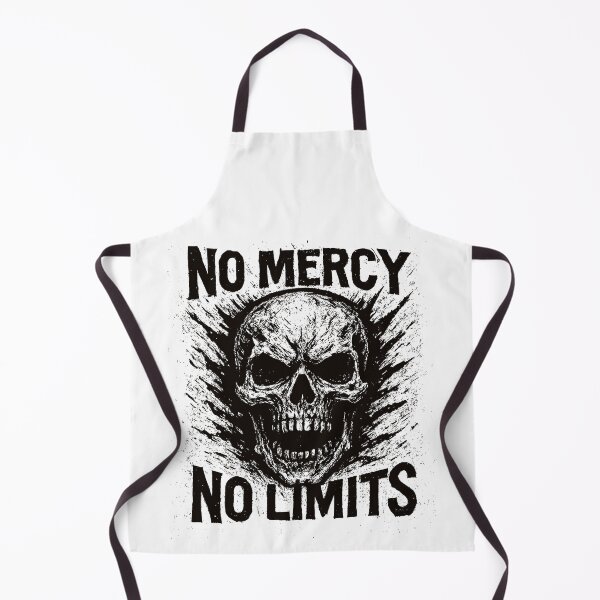 Item preview, No Mercy No Limits – Grunge Skull Power designed and sold by ironpalette.