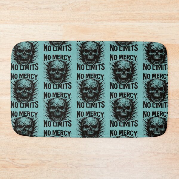 Item preview, No Mercy No Limits – Grunge Skull Power designed and sold by ironpalette.