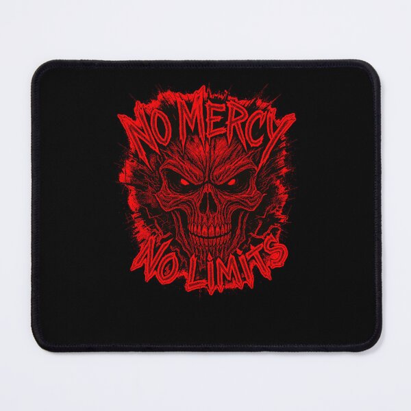 Item preview, No Mercy No Limits – Grunge Skull Power designed and sold by ironpalette.