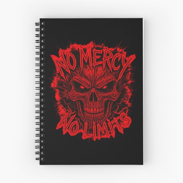 Item preview, No Mercy No Limits – Grunge Skull Power designed and sold by ironpalette.