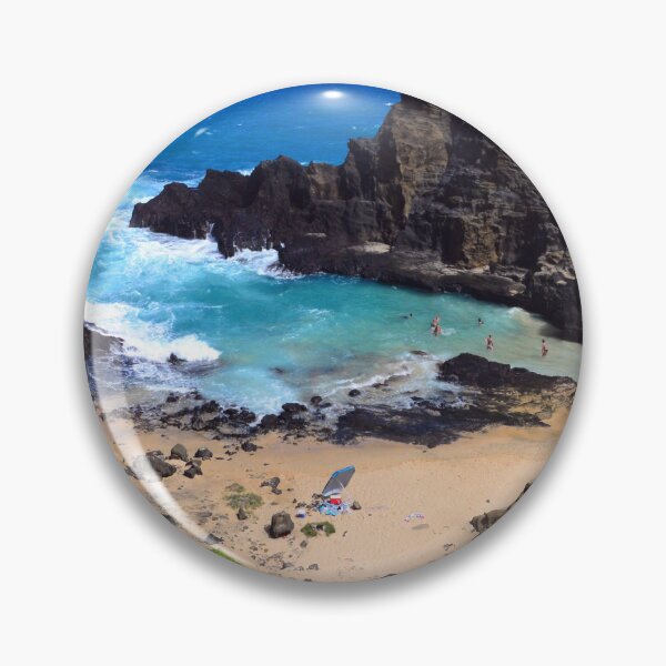 Aperçu de l'œuvre Plage interdite (accès non autorisé) à Oahu, Hawaï (photo artistique) créée et vendue par DEC02.
