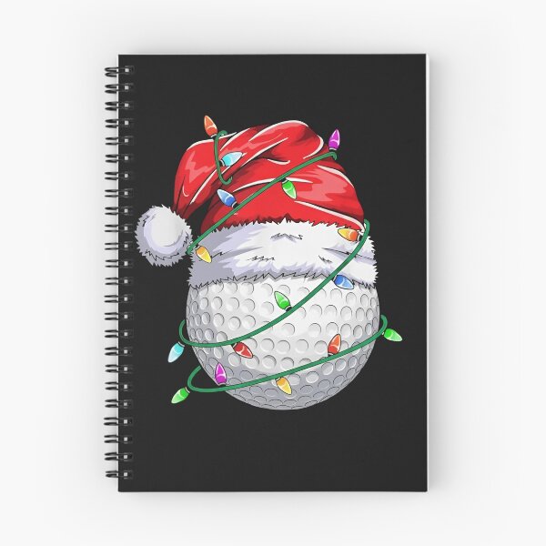 Item preview, Christmas Golf Ball with Santa Hat Tee designed and sold by LashondaGreen89.