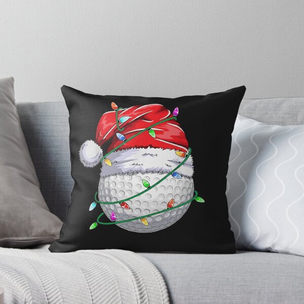 Item preview, Christmas Golf Ball with Santa Hat Tee designed and sold by LashondaGreen89.