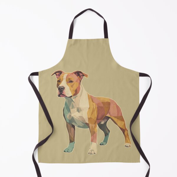 Item preview, American Pit Bull Terrier Fuerte Low Poly Vintage designed and sold by bsbd-action.