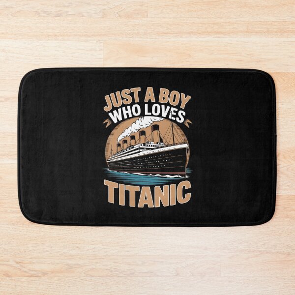 Item preview, Just A Boy Who Loves Titanic Titanic Ship Lover Boys Kids designed and sold by Gogetgiggles.
