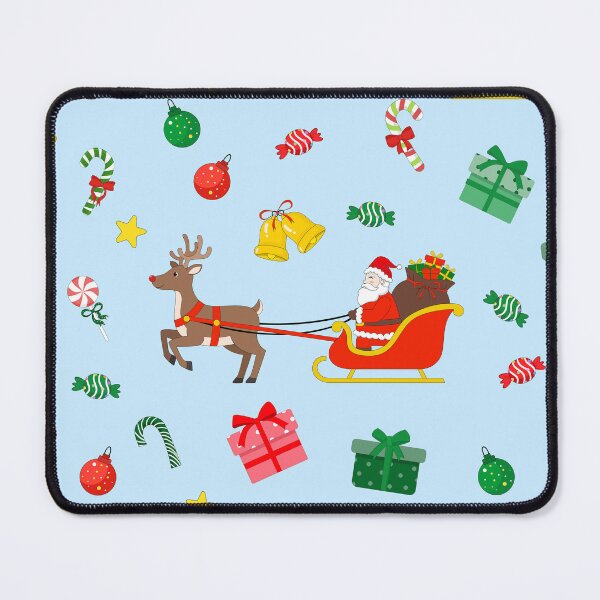 Item preview, Santa and Reindeer in Christmas Gifts Delivery Theme designed and sold by JohanaStyle.