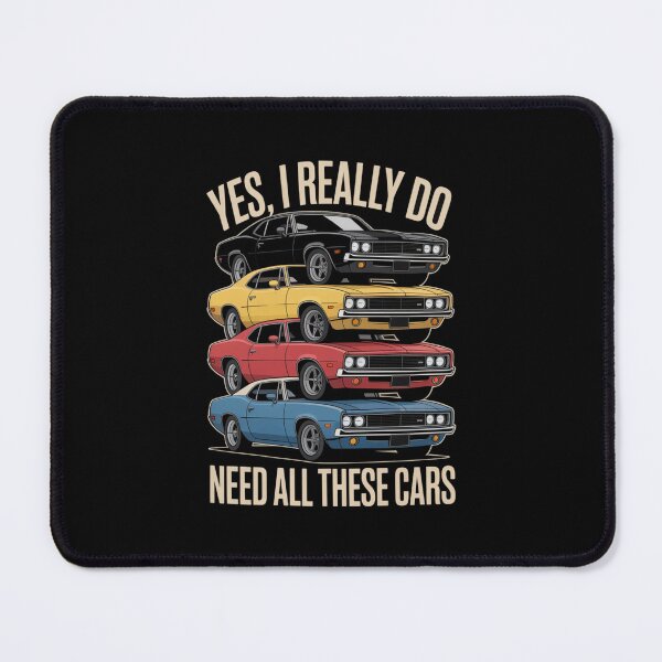 Item preview, Yes, I Really Do Need All These Cars Funny Garage Mechanic designed and sold by Gogetgiggles.