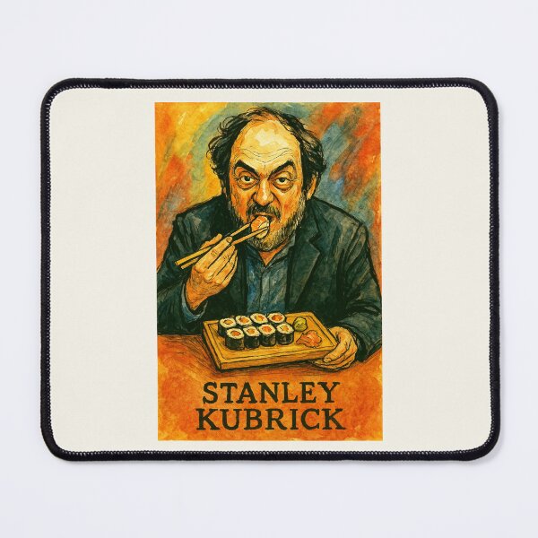 Item preview, Stanley Kubrick - Eating Sushi designed and sold by Sarcastic designs.