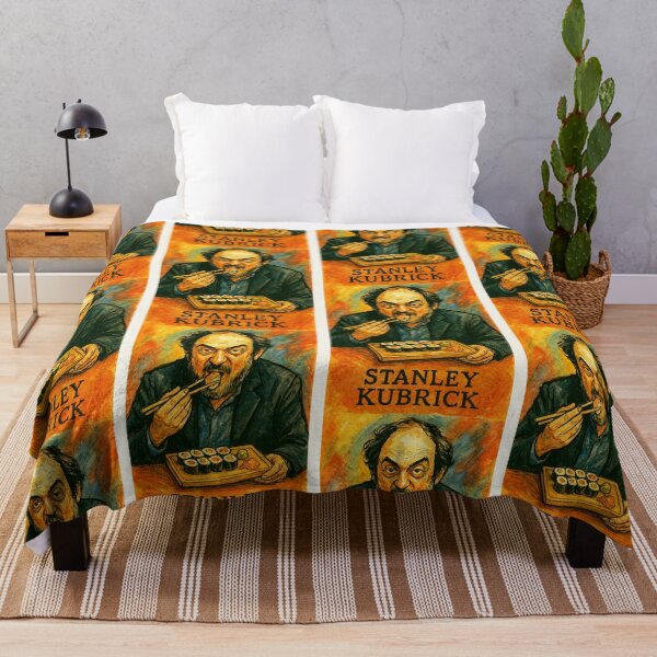 Stanley Kubrick Throw Blankets for Sale | Redbubble