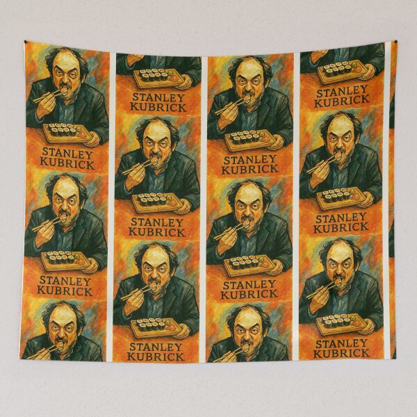 Artikelvorschau, Stanley Kubrick – Sushi essen entworfen und verkauft von Sarcastic designs.