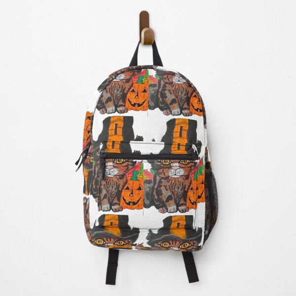Item preview, HALLOWEEN KITTY IN THE WITCHES HAT designed and sold by JoAnnHayden.