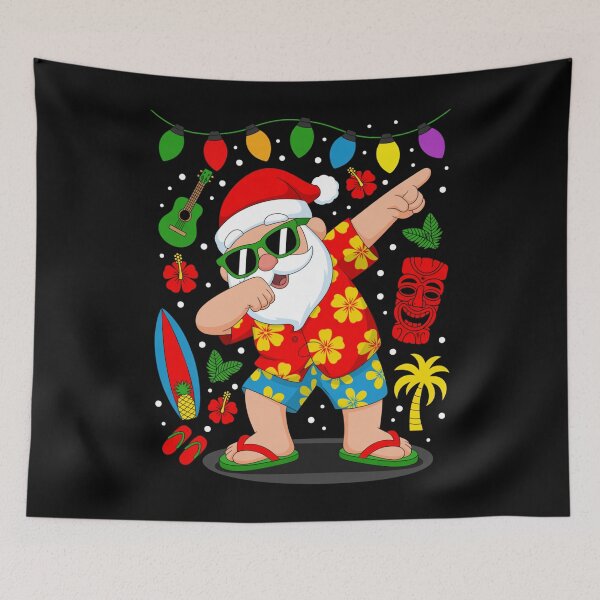 Item preview, Santa in Hawaiian  Dabbing Christmas Design designed and sold by Gogetgiggles.