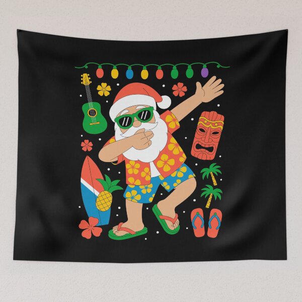 Item preview, Santa in Hawaiian  Dabbing Christmas Design designed and sold by Gogetgiggles.