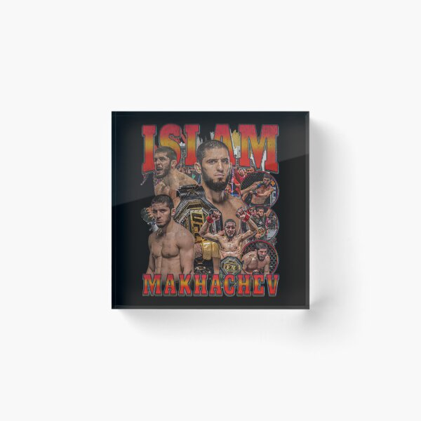 Item preview, Islam Makhachev "The Black Belt Checker" Vintage designed and sold by JeyVel.