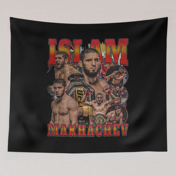 Item preview, Islam Makhachev "The Black Belt Checker" Vintage designed and sold by JeyVel.