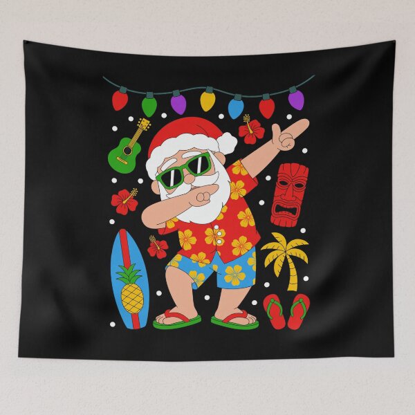 Item preview, Santa in Hawaiian  Dabbing Christmas Design designed and sold by Gogetgiggles.