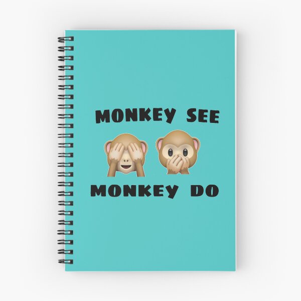 Item preview, monkey see monkey do clothing and accessories. designed and sold by blackbankmatter.