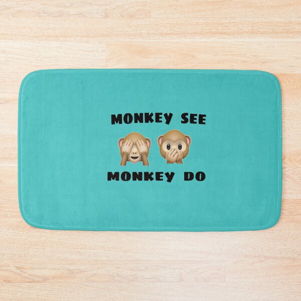 Item preview, monkey see monkey do clothing and accessories. designed and sold by blackbankmatter.