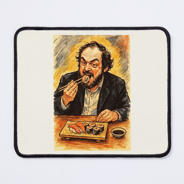 Item preview, Stanley Kubrick - Eating Sushi designed and sold by Sarcastic designs.