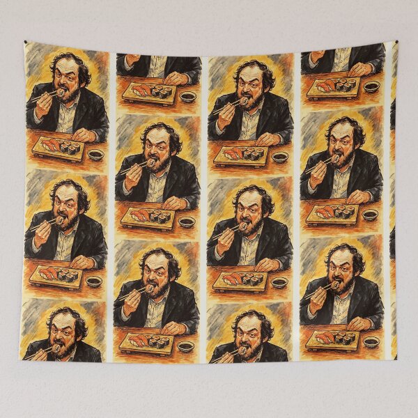 Artikelvorschau, Stanley Kubrick – Sushi essen entworfen und verkauft von Sarcastic designs.
