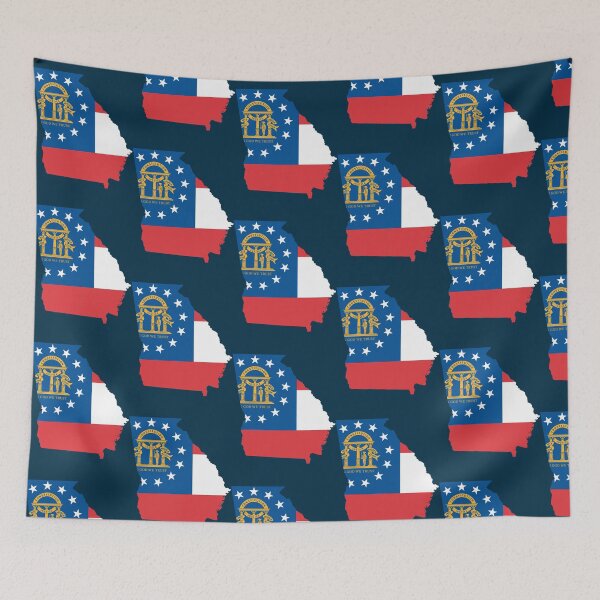 Item preview, Georgia Flag  designed and sold by tobinabernathy.