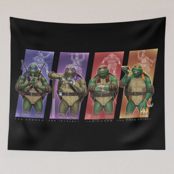 Item preview, TMNT Profiles designed and sold by SkimmyTelly.