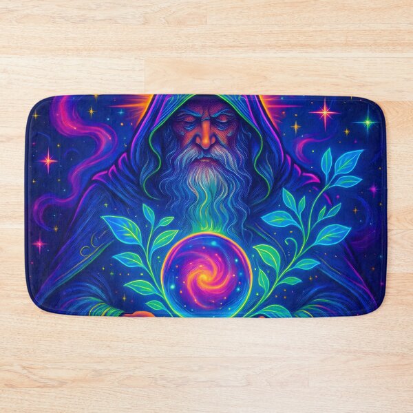 Item preview, Neon Druid: Keeper of the Cosmos designed and sold by Savannarojas.