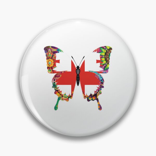 Item preview, Georgia Butterfly Flag designed and sold by tobinabernathy.
