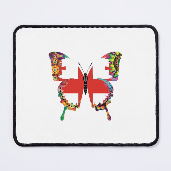 Item preview, Georgia Butterfly Flag designed and sold by tobinabernathy.